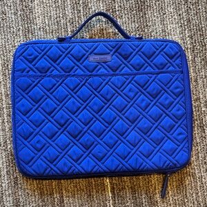 Vera Bradley Royal Blue Quilted Laptop Bag